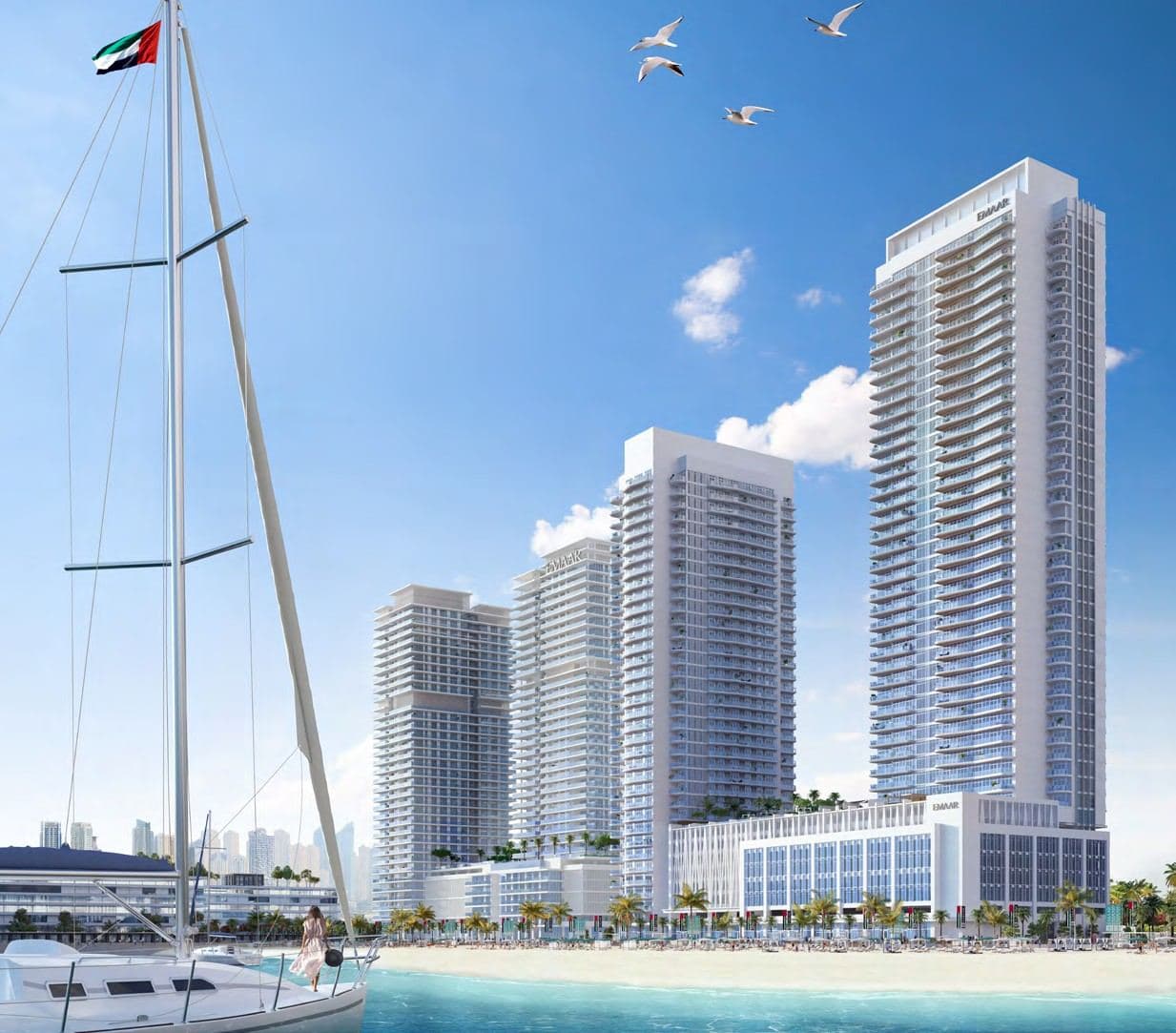 Marina Vista, Emaar Beachfront, Dubai