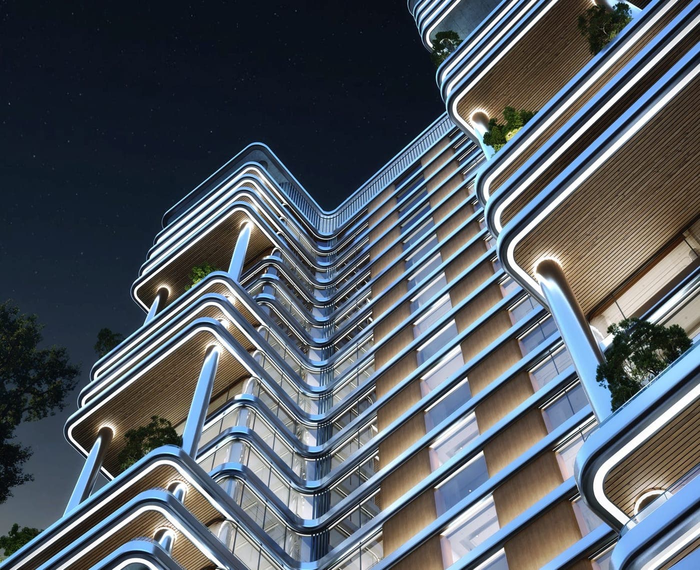 Binghatti Hillside by Binghatti, developer render 4
