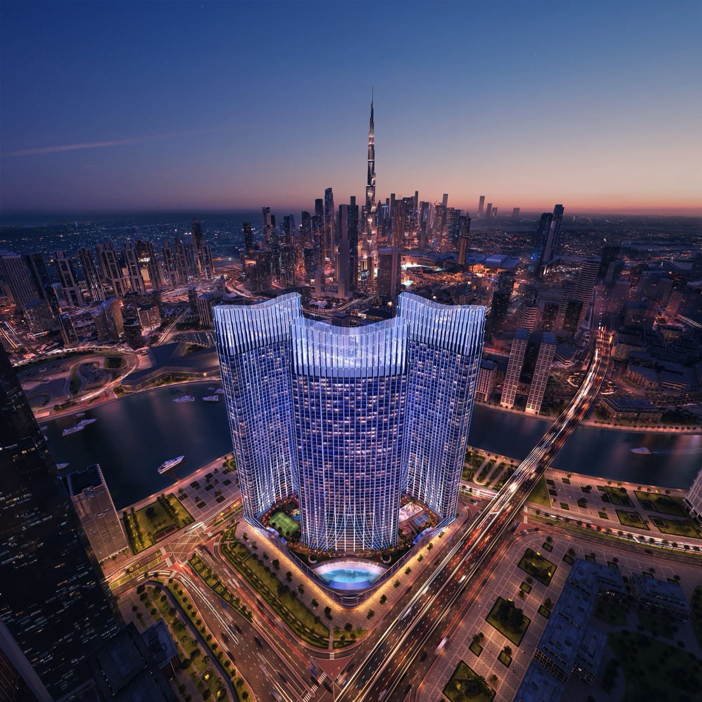 Binghatti Skyrise by Binghatti, developer render 2