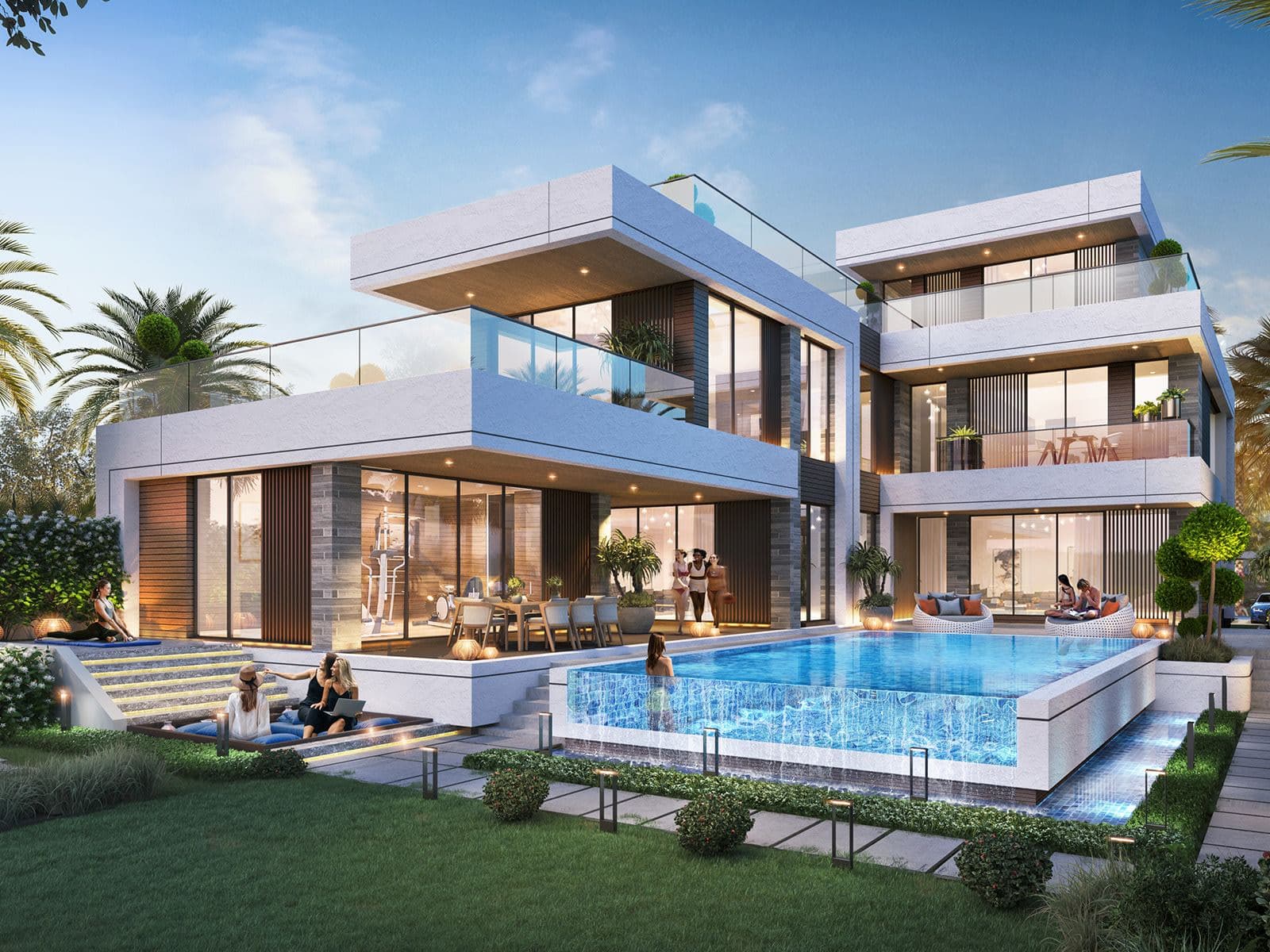 Morocco, DAMAC Lagoons, Dubai