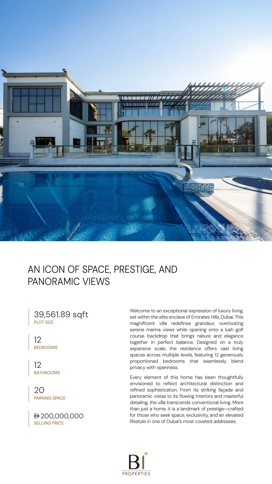 Villa, Emirates Hills, photo 1