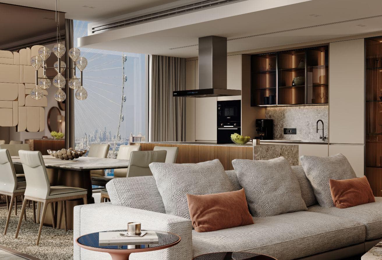 BLUEWATERS RESIDENCES | 3BR | HIGH FLOOR