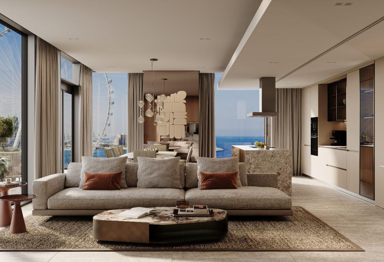 BLUEWATERS RESIDENCES | 3BR | HIGH FLOOR
